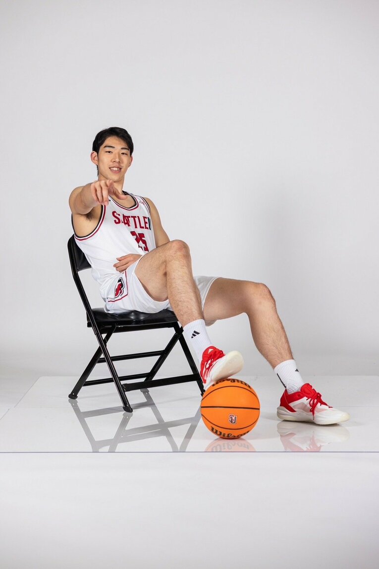 シアトル大でプレーする川島悠翔（19歳）©︎Seattle University