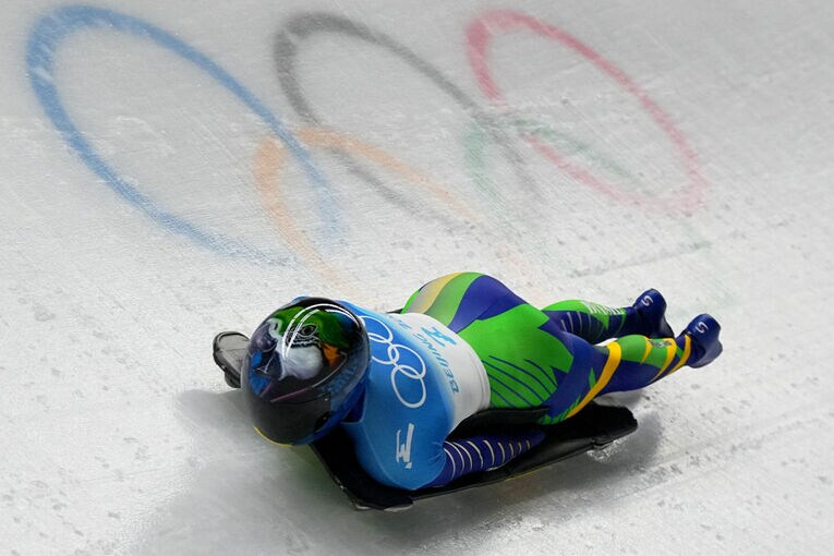 女子スケルトンで健闘したシルベイラ　©Getty Images