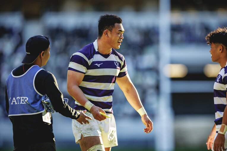 No.8木戸大士郎（明大4年）©︎Kiichi Matsumoto