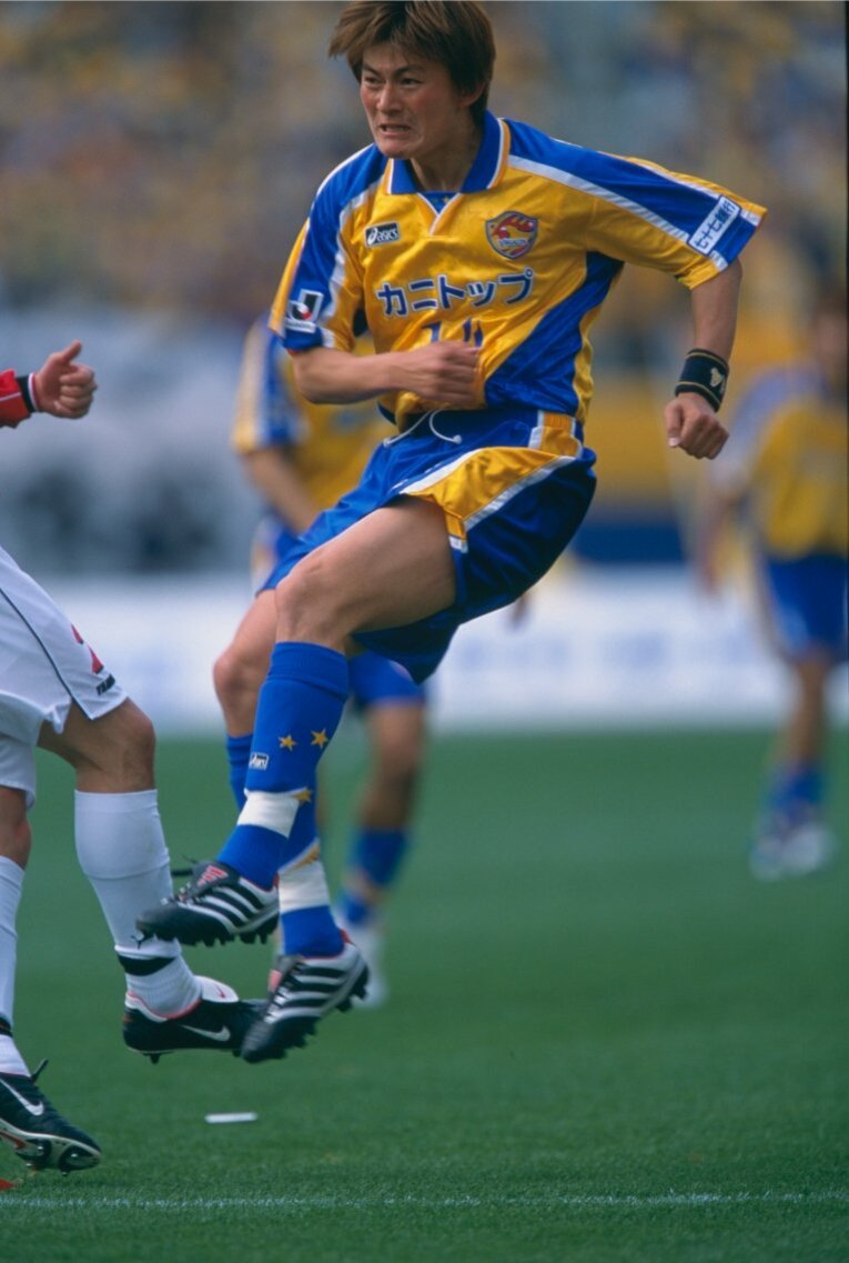 ベガルタ仙台時代の岩本　©Sports Graphic Number