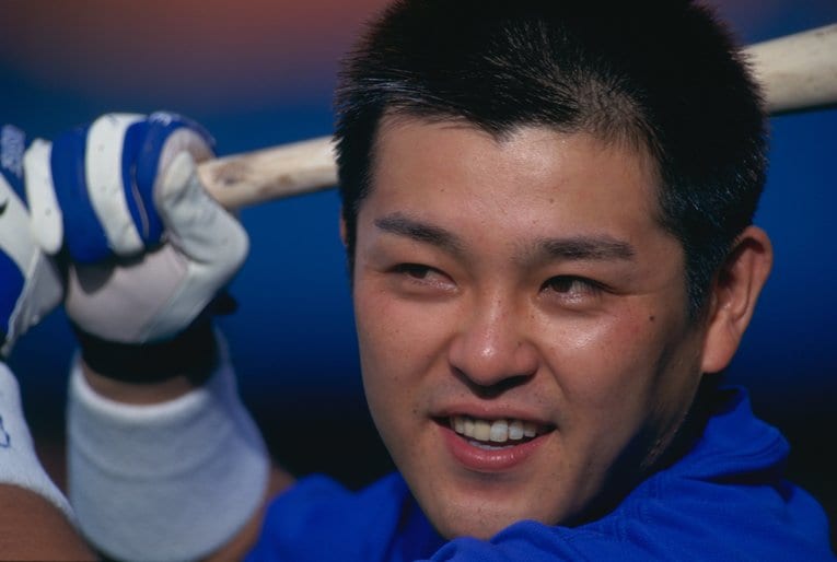 谷繁元信　©Sports Graphic Number