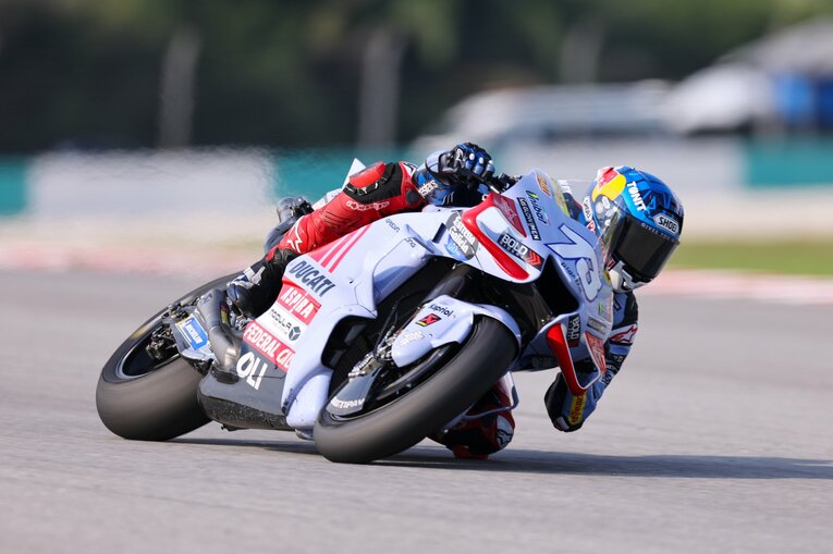 マレーシアテストのアレックスの走り　©Satoshi Endo