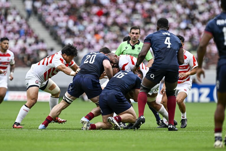 第二次エディー・ジョーンズHC体制の初陣となったイングランド戦　©Asami Enomoto