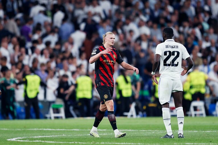 CLマドリーvsマンCでカメラマンが見た“世界の超一流”ビニシウスとデブライネ超絶弾、モドリッチの頭脳、グリーリッシュの筋肉美…(36)