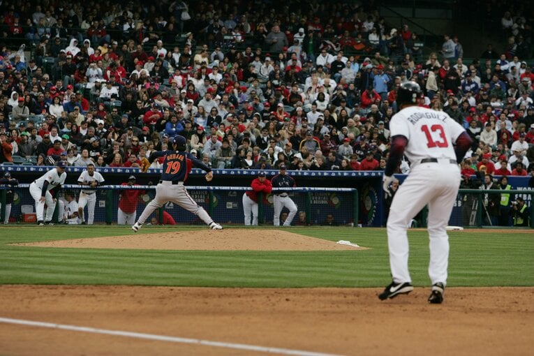 2006年WBC第2ラウンド、日本対アメリカ戦。　©Naoya Sanuki