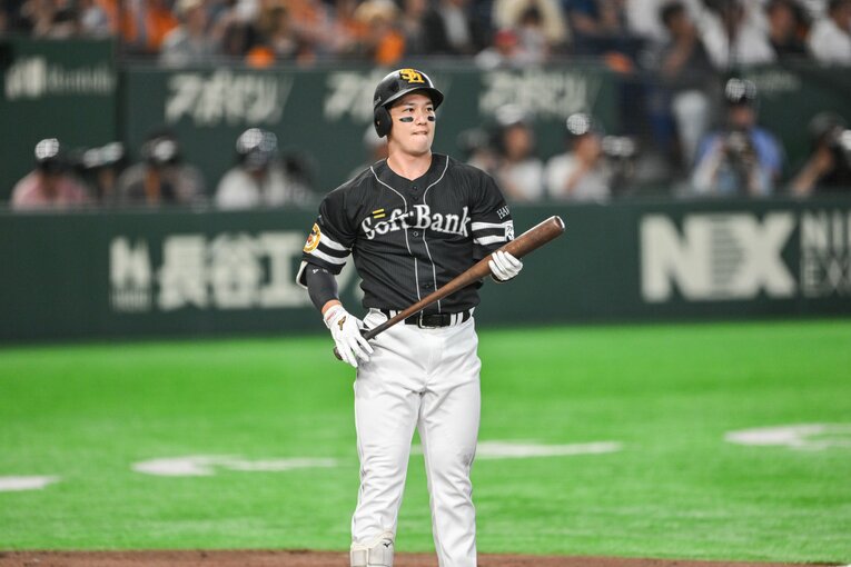 栗原は本塁打を量産している　©Nanae Suzuki