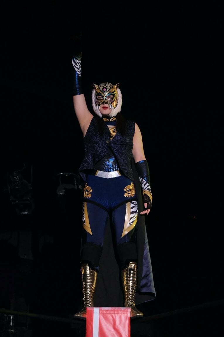 タイガー・クイーンの年内最終戦（vsライディーン鋼）