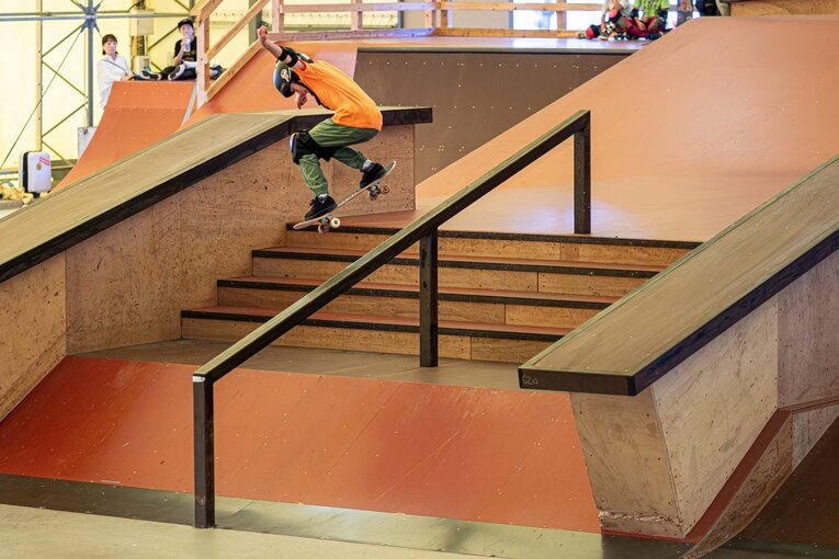 2019年の全日本ジュニア選手権で3位に輝いた小野寺　©Yoshio Yoshida