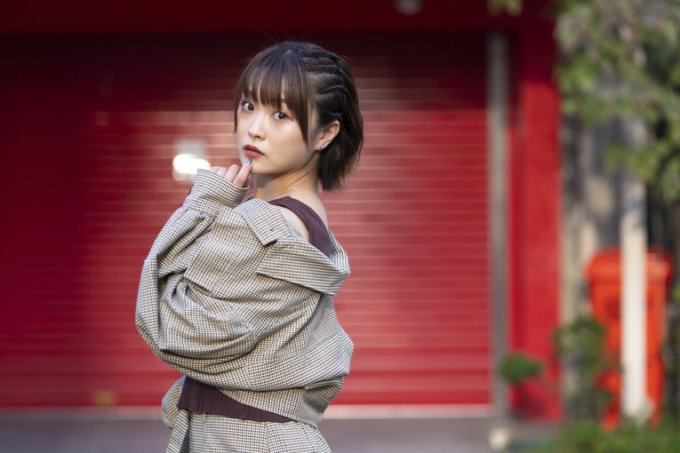 “リングの妖精”なつぽいの私服姿