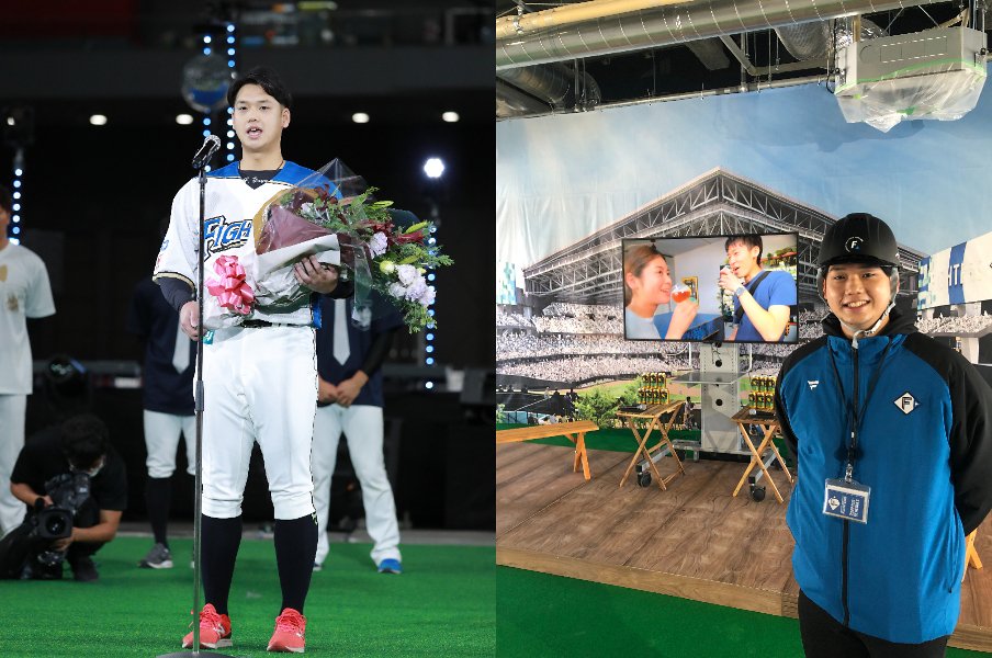 元プロ野球選手は「フォロワー29万人」をどう活かす? “可愛すぎるスラッガー”谷口雄也がファイターズ新球場“PR担当”へ転身した理由<Number Web> photograph by H.N.F.