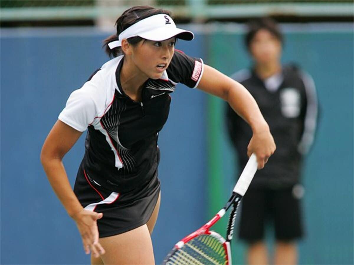 小動物系 土居美咲の 男子顔負けのスケール感 日本女子テニスの枠を超えて 女子テニス Number Web ナンバー