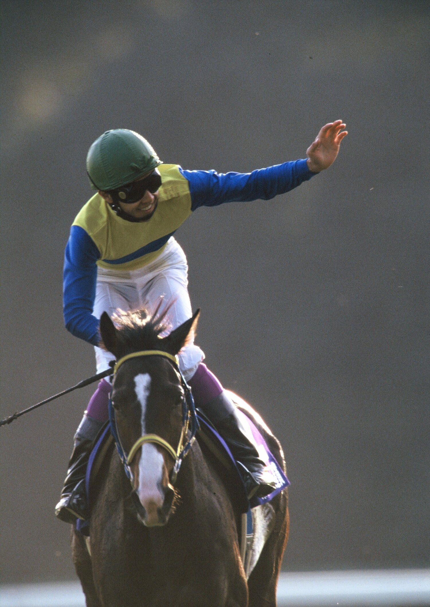 札幌記念で勝利し、その後の秋の盾も手に入れたエアグルーヴ　©Keiji Ishikawa