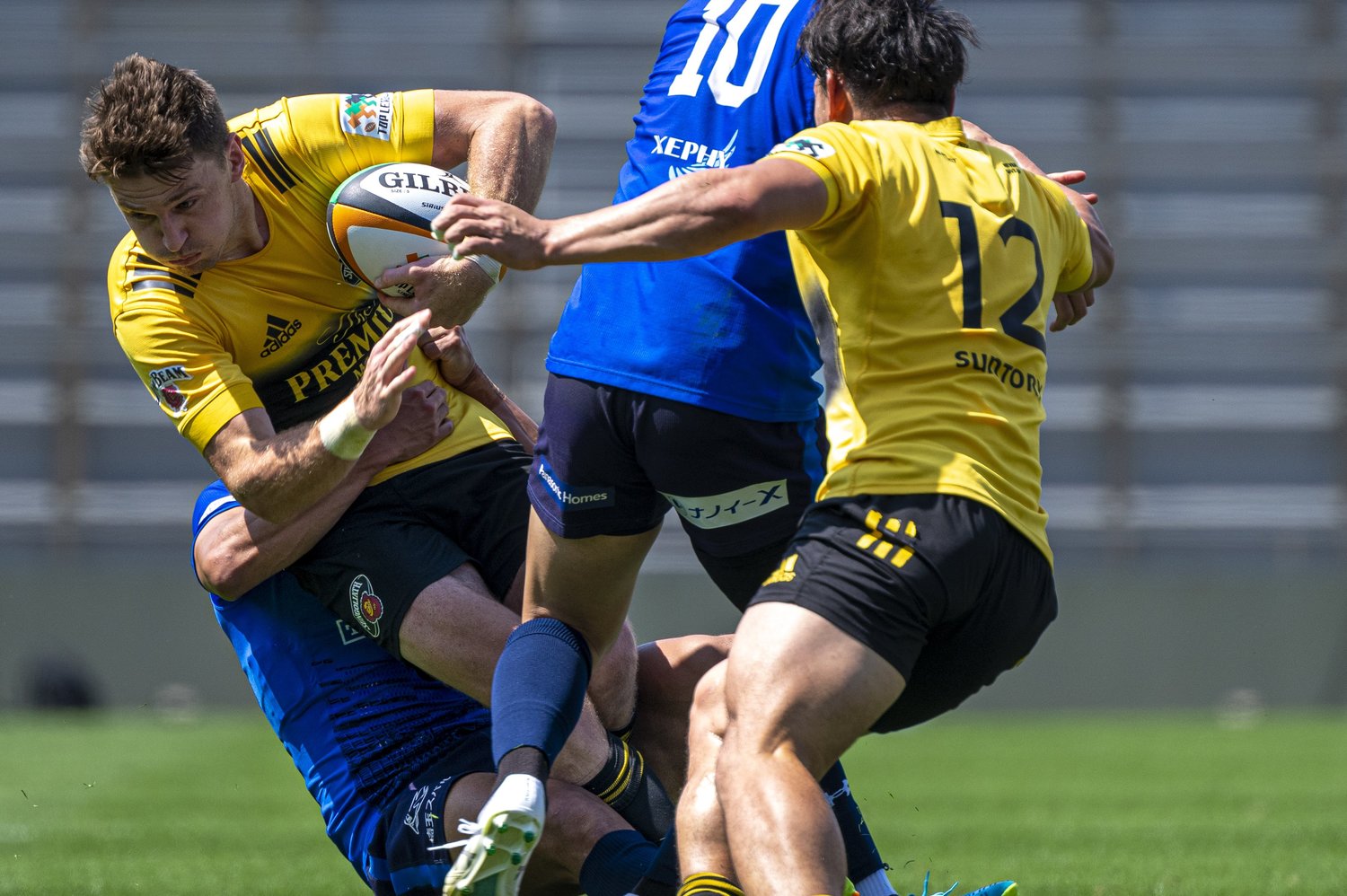 最後のシーズンとなった2021年のトップリーグには、世界最優秀選手にも選ばれたボーデン・バレットも参戦した　©Takuya Sugiyama