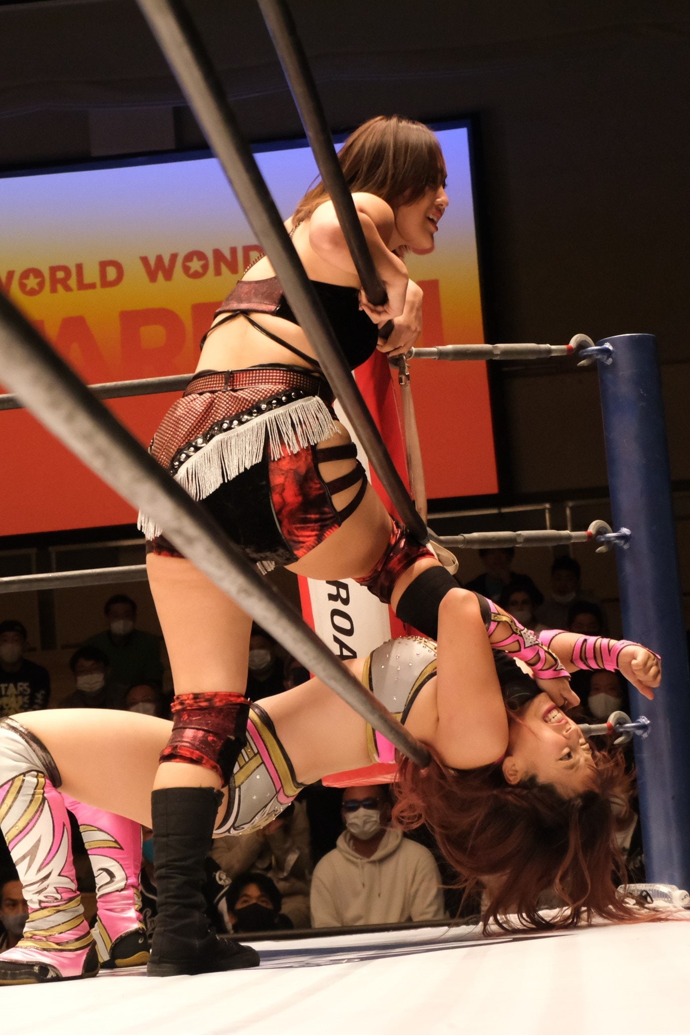 2020年、友人である白川未奈との“再会”マッチでは非情に徹した ©Norihiro Hashimoto