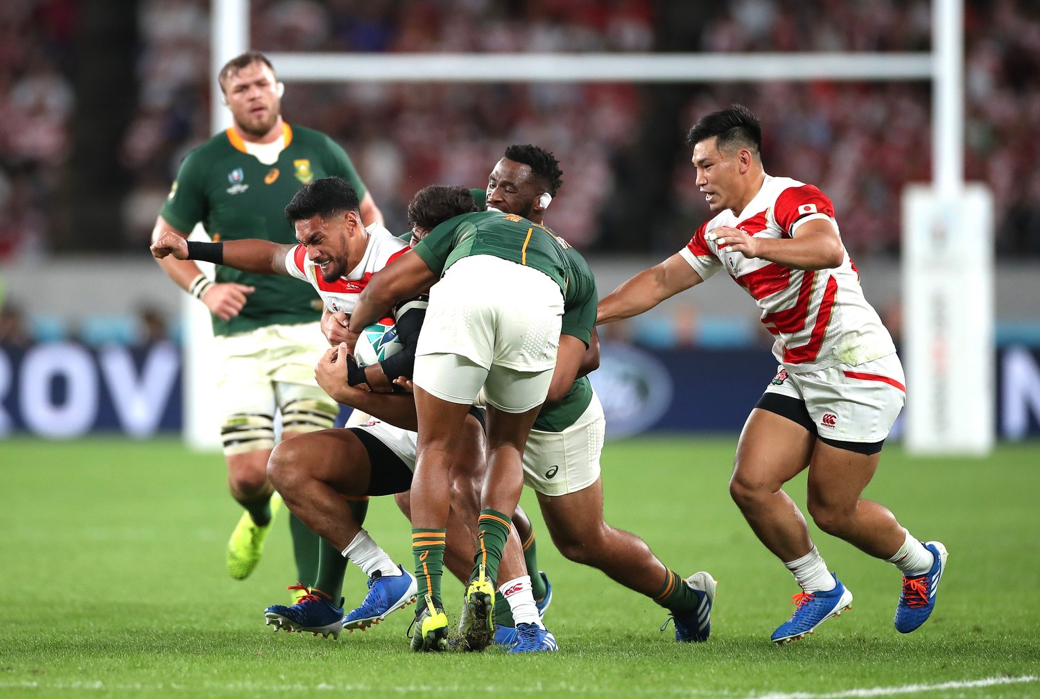 テクニックに優れた中村、ラファエレのセンター陣が奮闘したW杯　©Getty Images