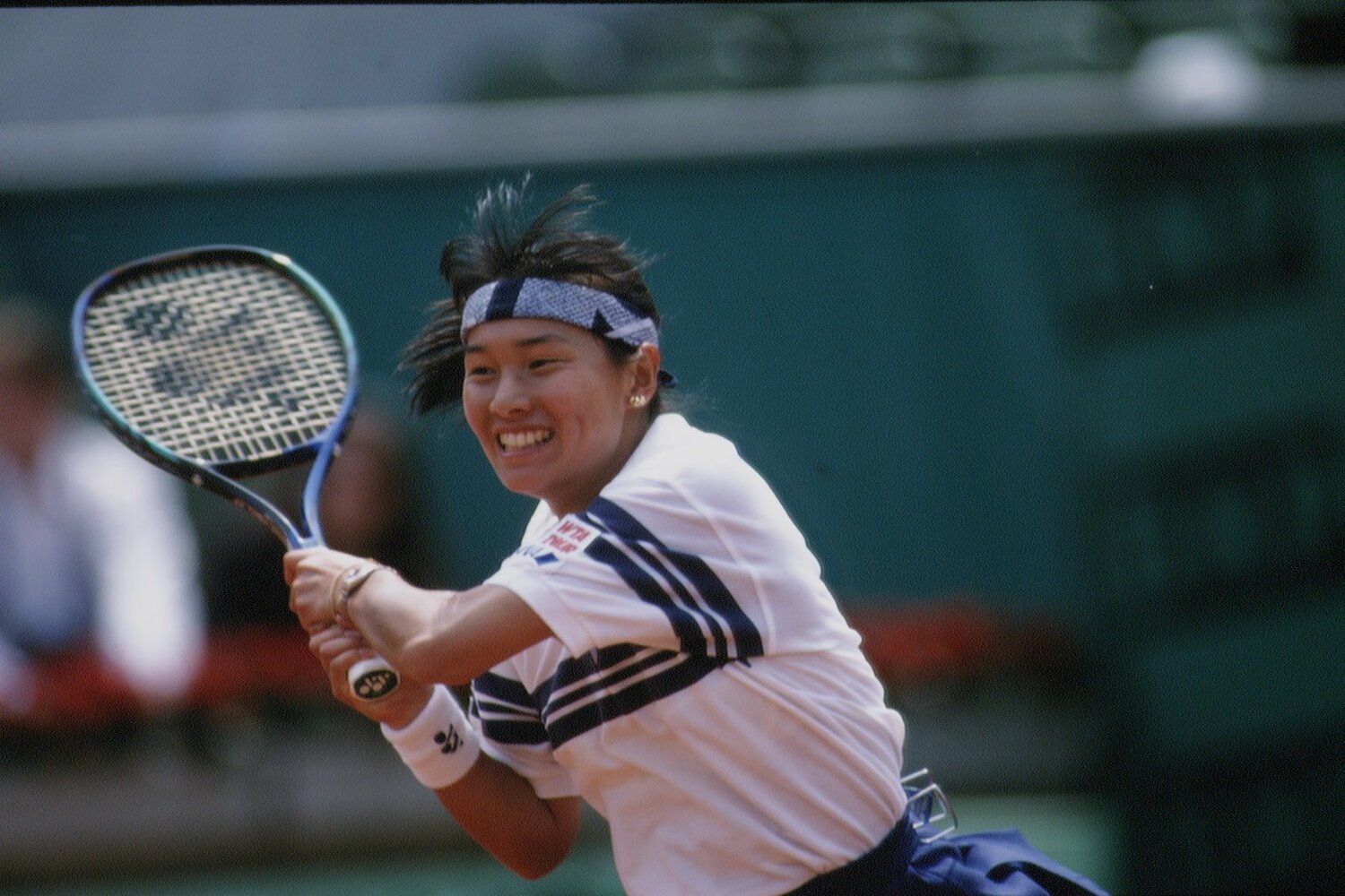 1995年全仏オープンで大躍進した伊達　©Getty Images