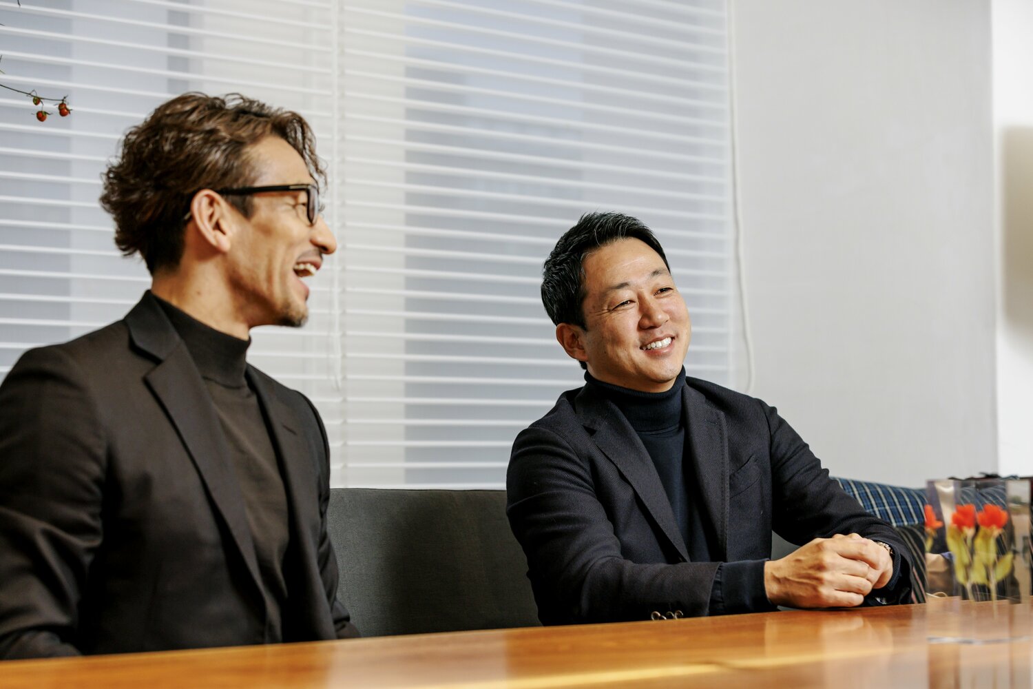 1977年生まれの中田氏と1975年生まれの笹川氏は、同時代を生きてきた　©︎Kiichi Matsumoto