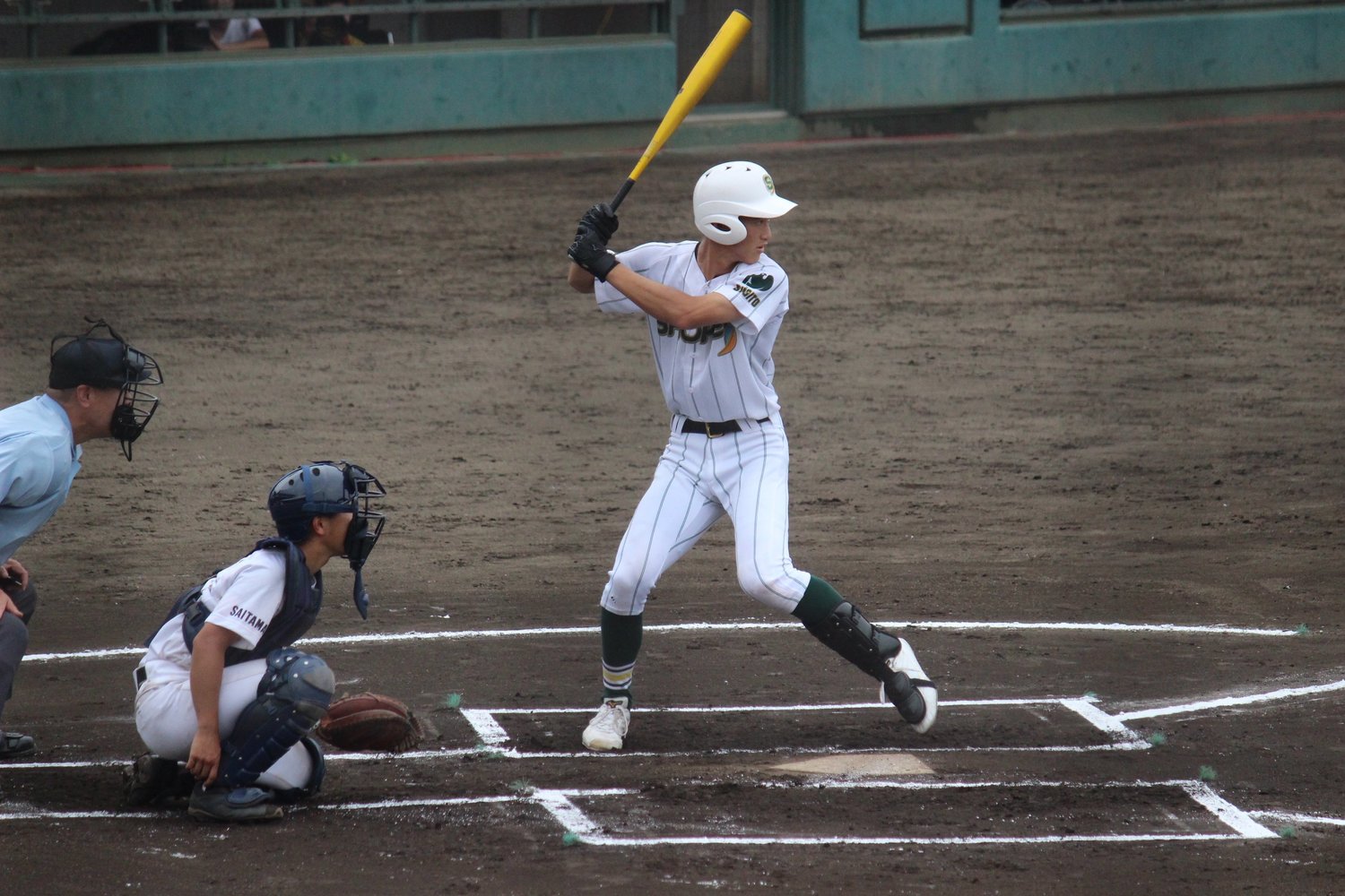 まだ線が細いが、沖原スカウトは「伸びしろ」に期待する（21年夏の吉野創士）　©Yu Takagi