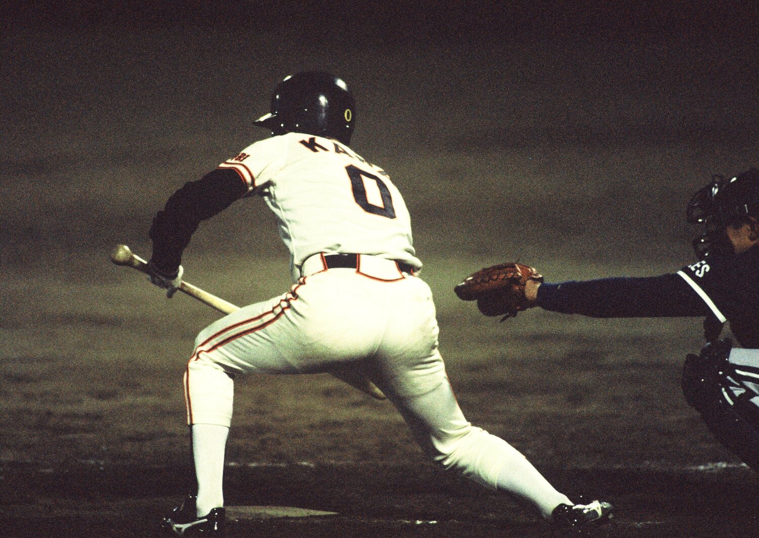 犠打世界一の記録を持つ川相　©Naoya Sanuki