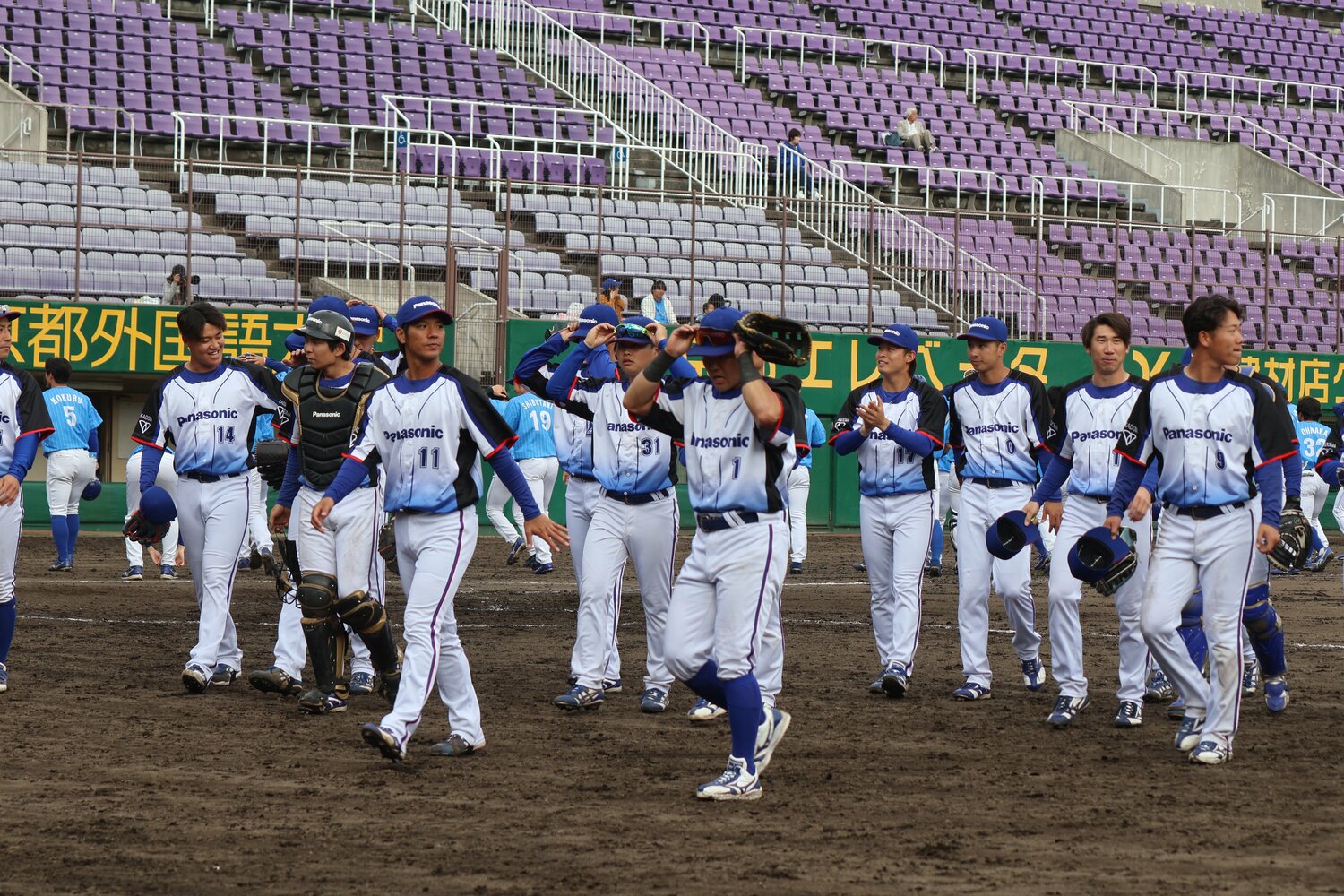 今季限りでの休部が発表されているパナソニック野球部　©Fumi Sawai
