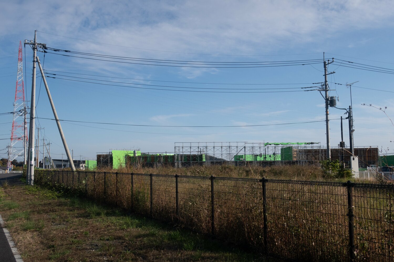スタジオでは、渋谷のスクランブル交差点が原寸大で再現されている