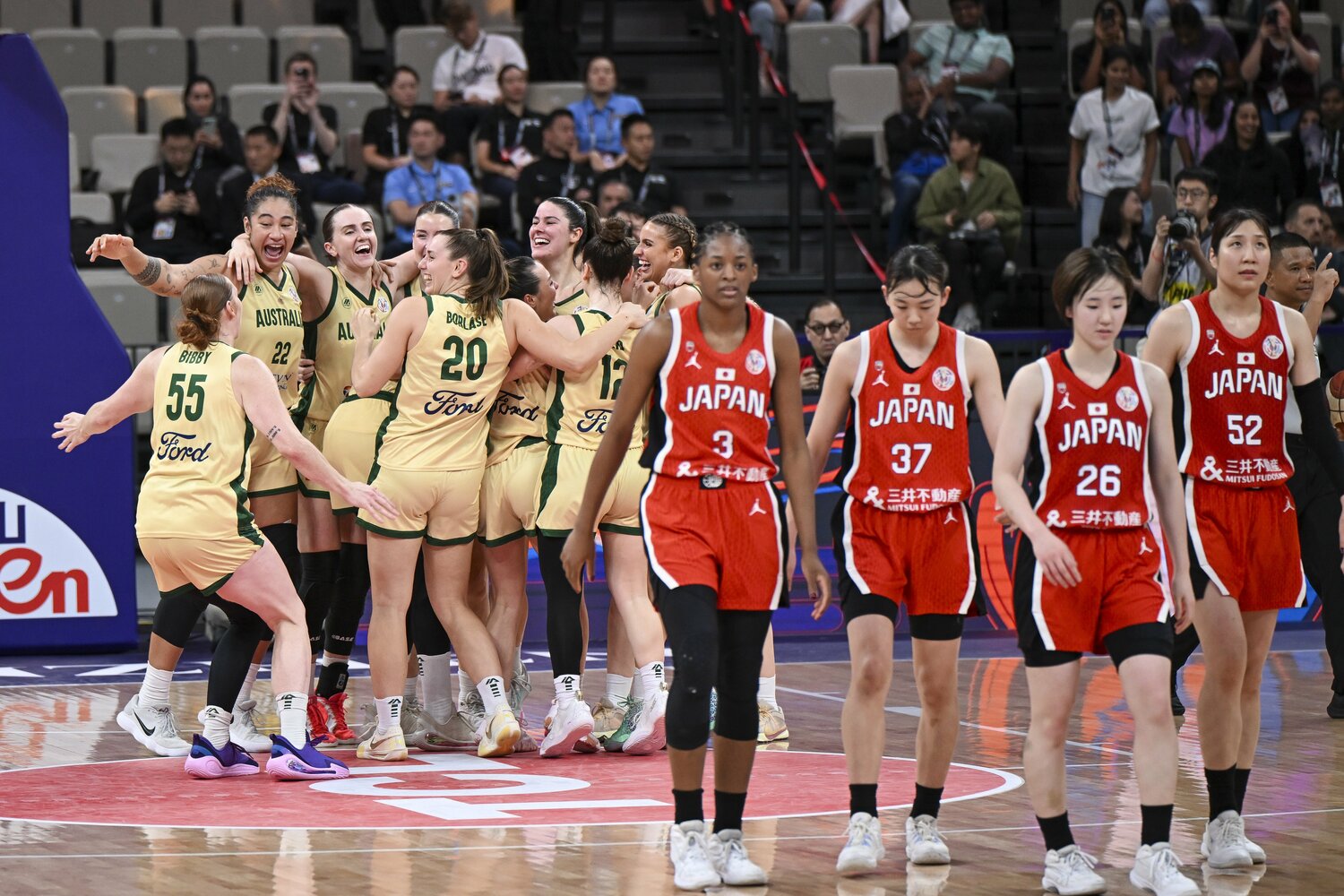 アジアカップ決勝では惜しくもオーストラリアに敗れたが、今後に期待が高まるバスケットボール女子日本代表 ©︎Chen Jimin/China News Service/VCG via Getty Images