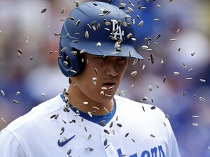 「オオタニに雪辱を果たすチャンスが」メジャー最強剛腕デグロムが大谷翔平に被弾→申告敬遠で本音ポツリ…一方で「やってはいけない」走塁も