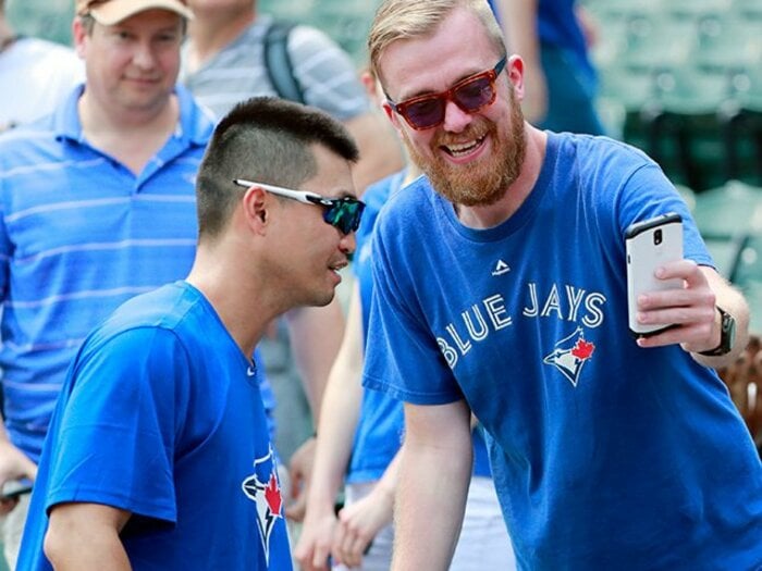 青木宣親にムネリン遺産の追い風!?「Welcome to Toronto」の第一歩。＜Number Web＞ photograph by AFLO