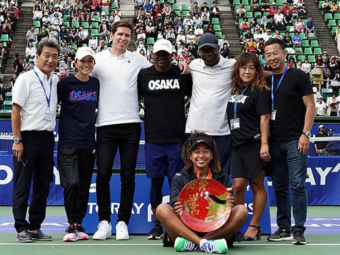 大坂なおみ、大阪での大きな優勝。臨時コーチの父とのキーワード。<Number Web> photograph by Getty Images