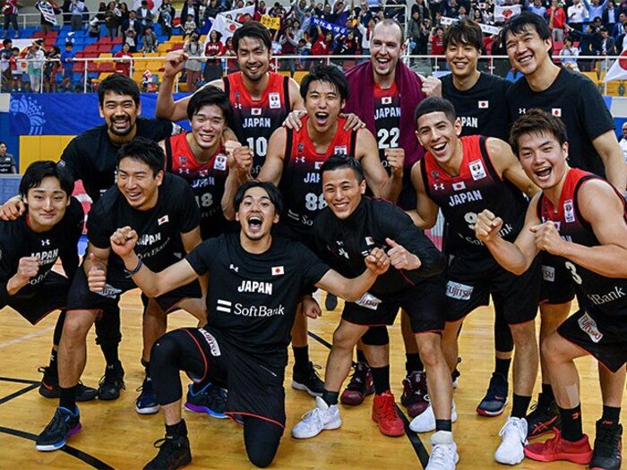 Bリーグ勢だけで格上相手に連勝。W杯出場バスケ日本、躍進の秘密。＜Number Web＞ photograph by AFLO