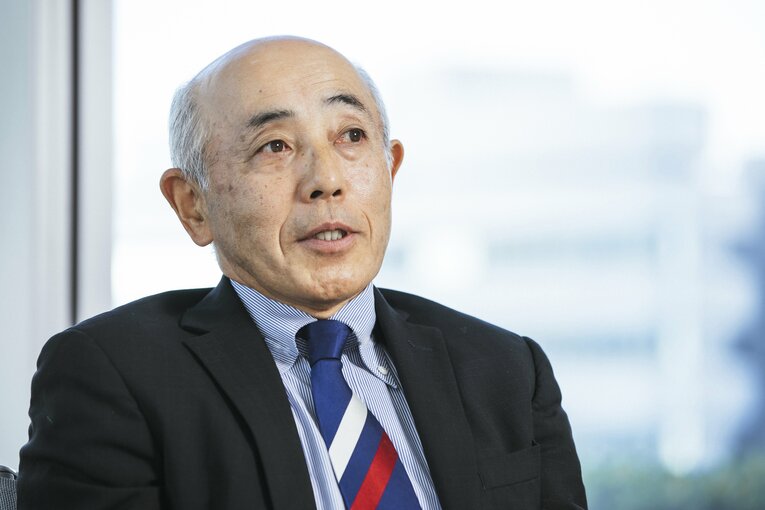 横浜F・マリノス時代のポステコグルーについて語る黒澤良二前社長　©Kiichi Matsumoto