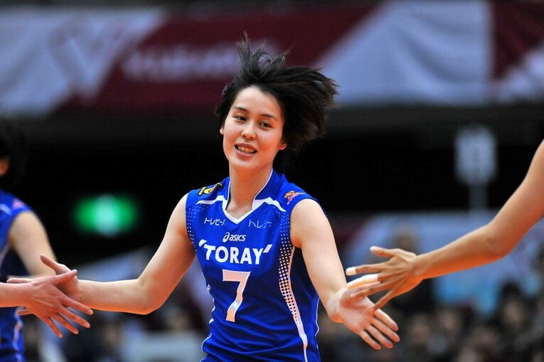 東レではセッターへの転向も経験　©AFLO