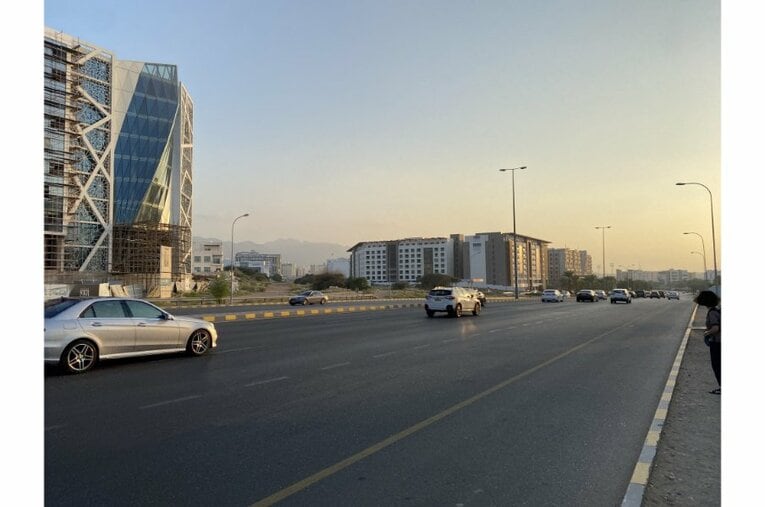 マスカット市内の様子　©Atsushi Iio