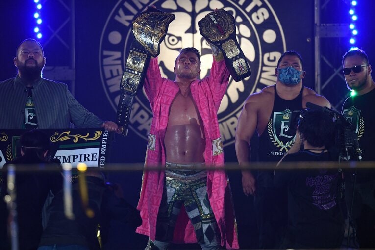 試合後のオスプレイ