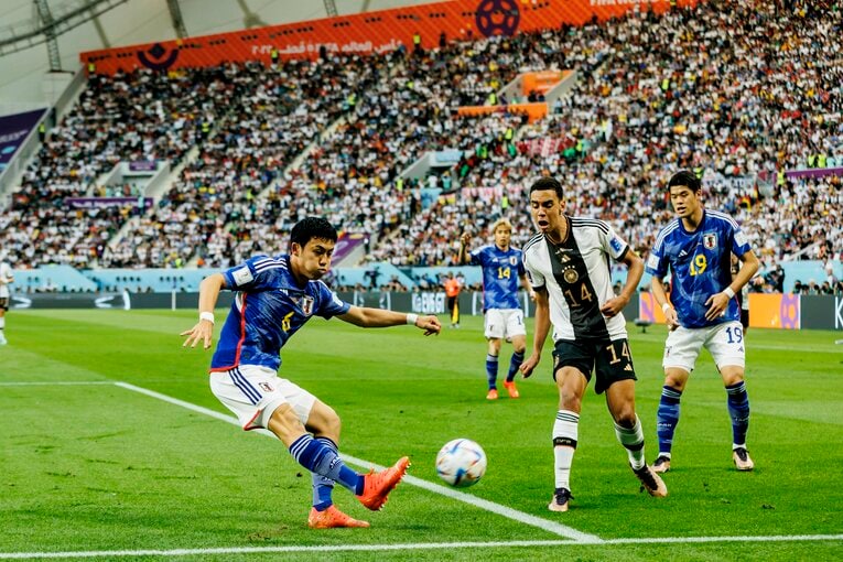 2022年カタールW杯 ドイツ戦　©︎Kiichi Matsumoto／JMPA