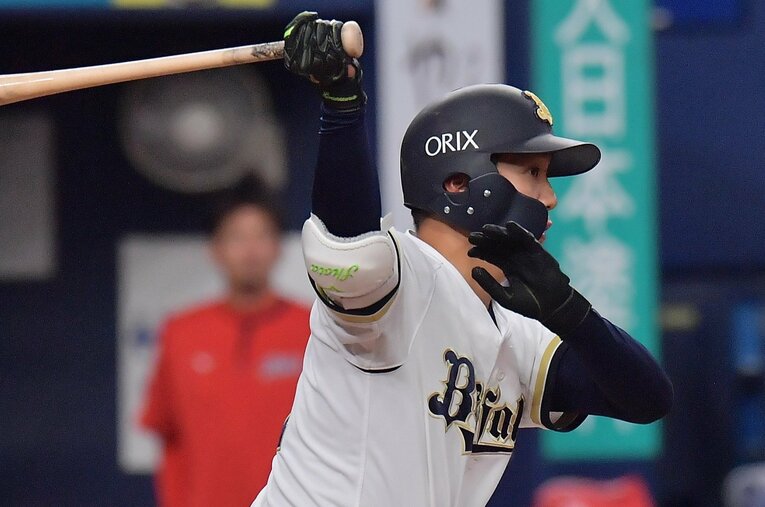 西武からオリックスへ現役ドラフトで移籍し、先日一軍に昇格した平沼翔太。高校時代は「エースで4番」で全国制覇も果たした ／ photograph by Sankei Shimbun