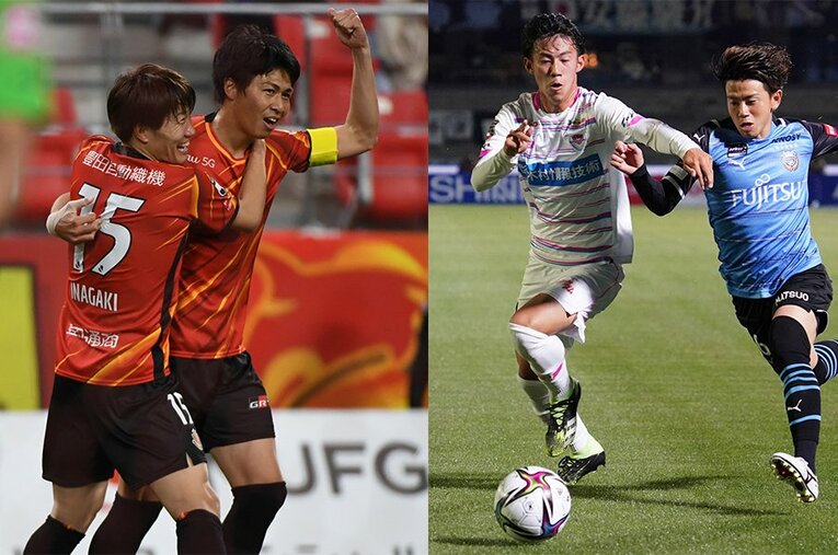 グランパスとサガンの“堅守対決”は、どちらの攻撃陣が守備陣を出し抜くかにも注目だ ／ photograph by Getty Images