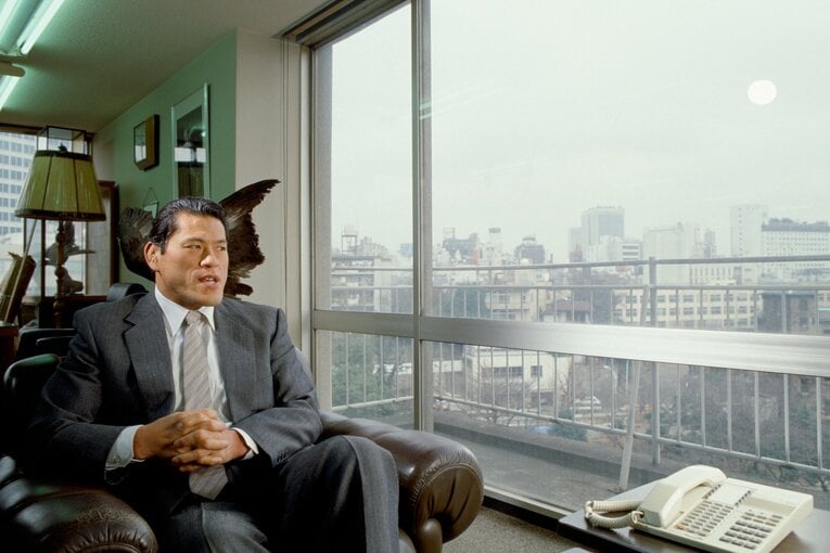 アントニオ猪木　©BUNGEISHUNJU