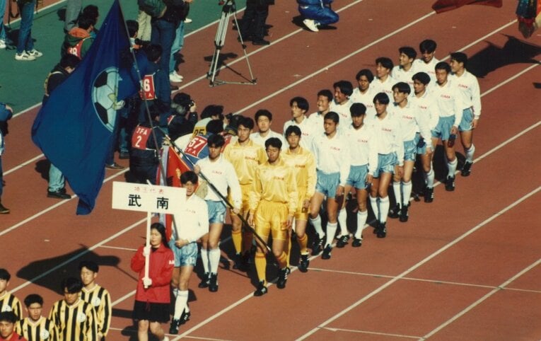 第71回大会に出場した武南イレブン