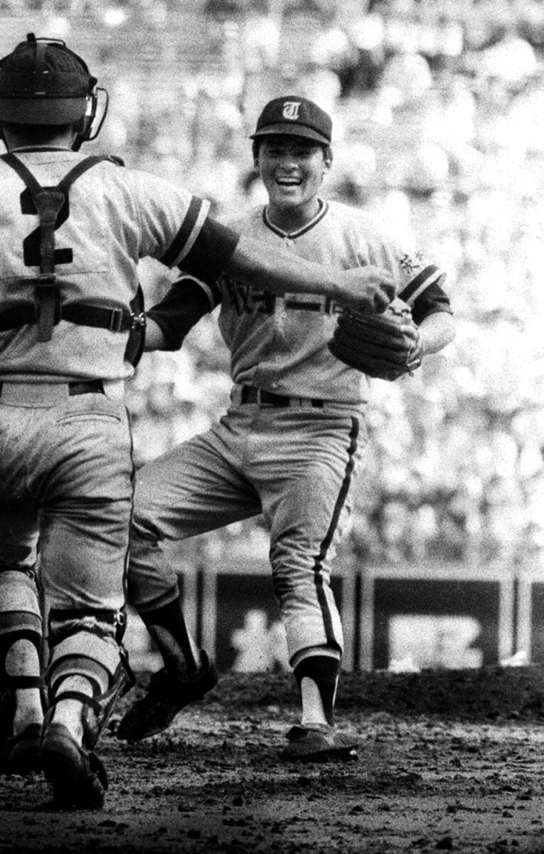 優勝した取手二の石田文樹　©Sankei Shimbun