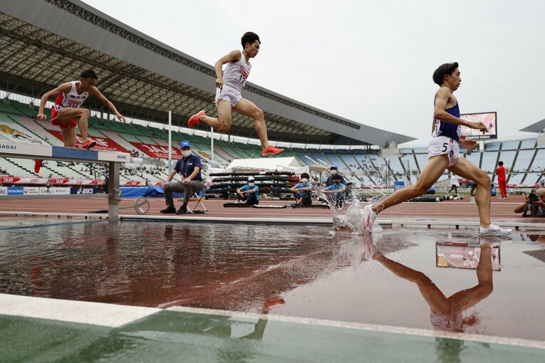 写真は日本選手権の3000m障害（6月26日）　©Getty Images