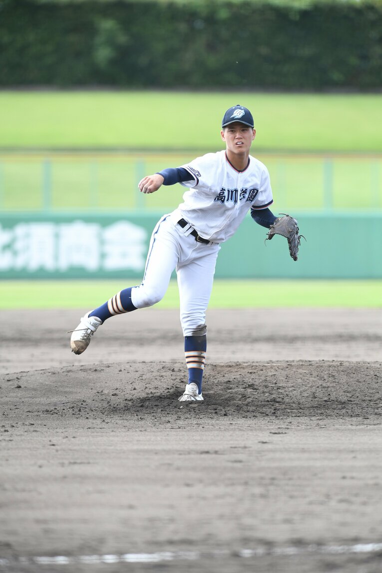 （連続写真）木下瑛二投球シーン　©Kota Inoue