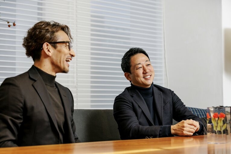 1977年生まれの中田氏と1975年生まれの笹川氏は、同時代を生きてきた　©︎Kiichi Matsumoto