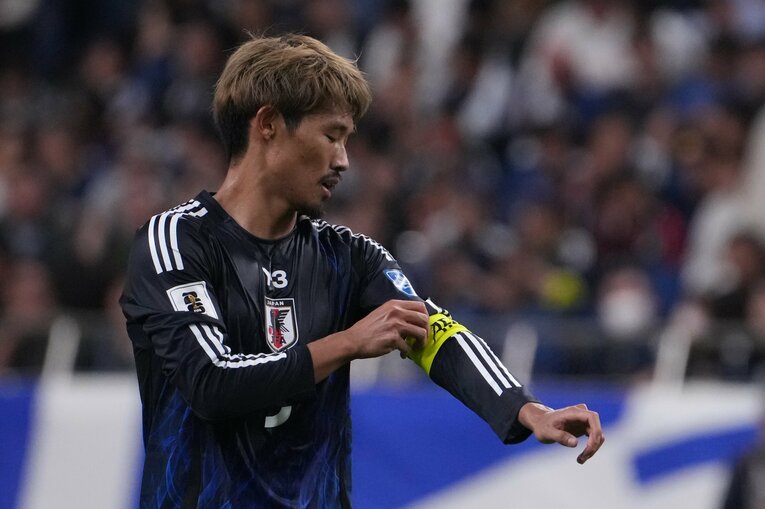 オーストラリア戦ではキャプテンマークを巻いてプレー　©Getty Images