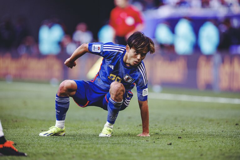 リズムを変える久保建英のプレーは相手の脅威になったのだが…　©︎Kiichi Matsumoto