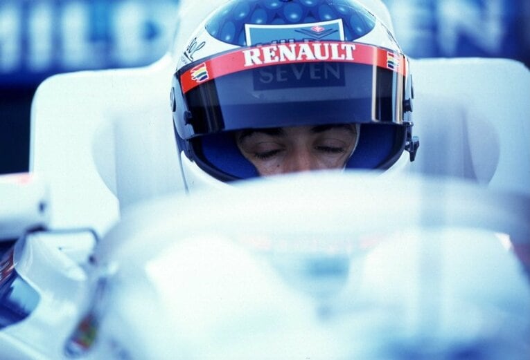 父ジャン・アレジの現役時代　©Sports Graphic Number