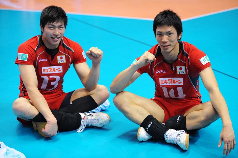 ともに切磋琢磨してきた福澤と清水（2008年）©AFLO SPORT