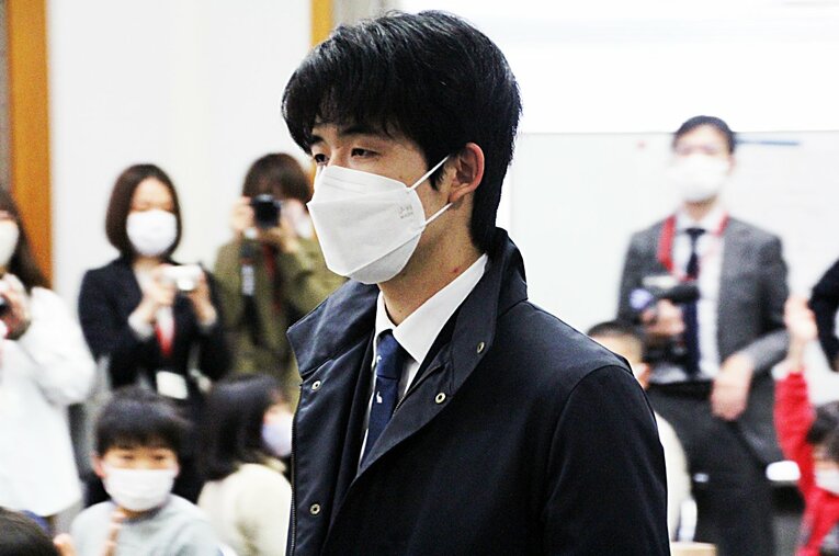 王将戦第1局前日の様子　©NumberWeb