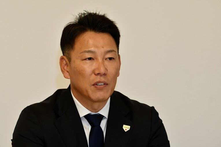 2023年10月より侍ジャパントップチームの監督を務め、U-15（15歳以下）日本代表監督も兼任する　©SAMURAI JAPAN