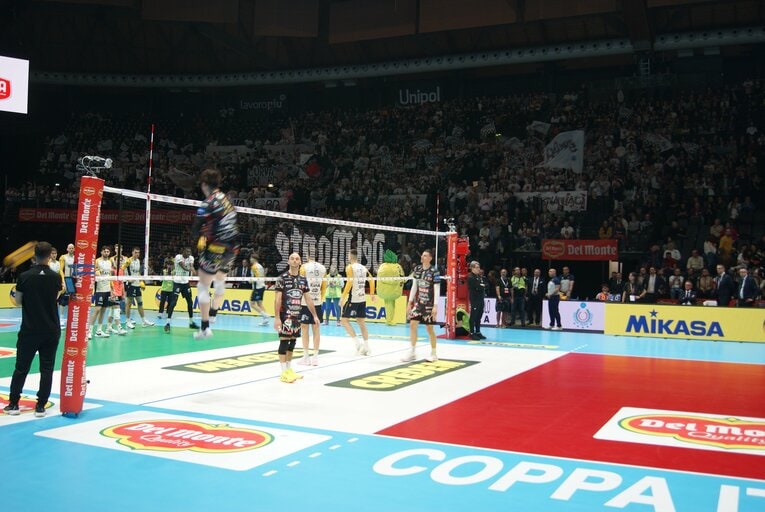 ペルージャの試合前練習（コッパ・イタリア準決勝）©︎Takashi Yuge